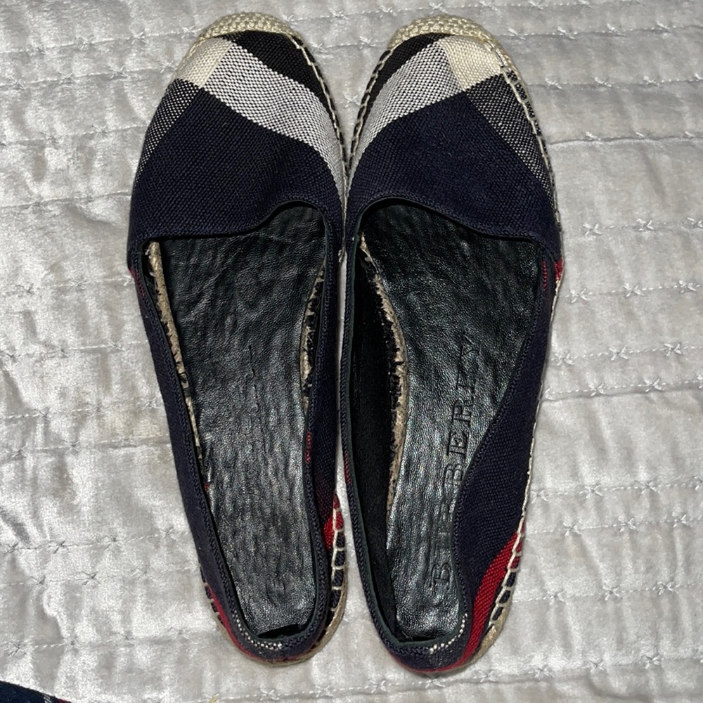 Preloved Burberry espadrilles great condition size 38